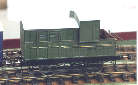 Photo of Model Brown, Marshalls & Co Brake Van